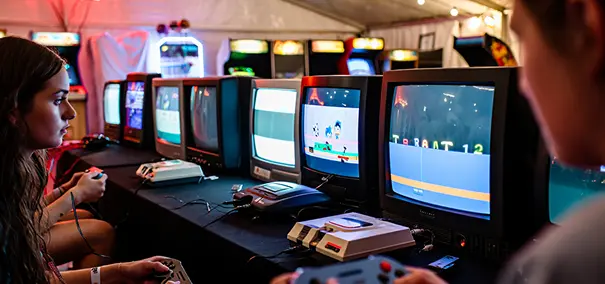 Retro Gaming Booth 2